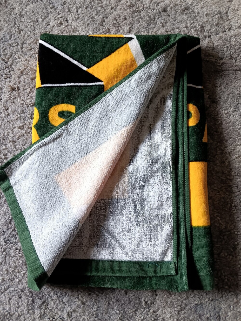 šš Vintage 1996 Green Bay Packers Cotton Beach Towel NFL Football Summer - Picture 3 of 10